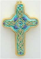 Celtic Cross Emerald